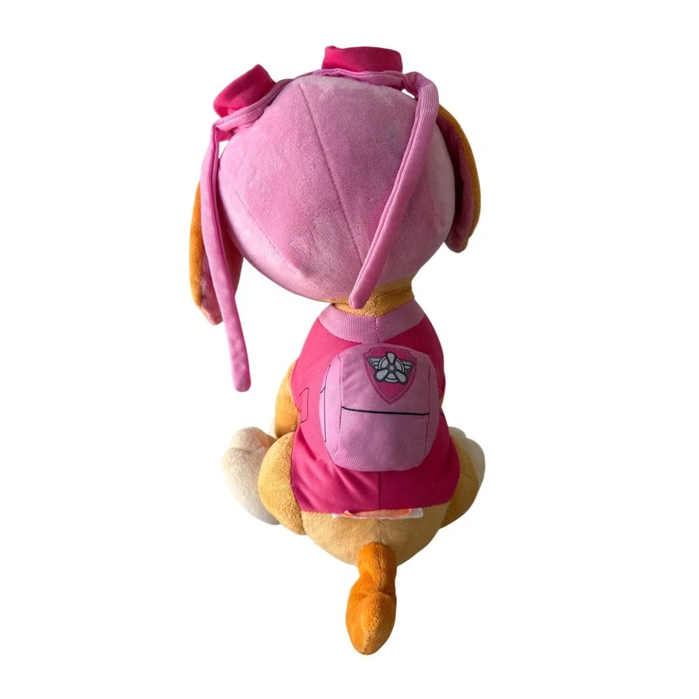 Paw Patrol 15 Inch Skye Plush Stuffed Animal Toy Pink Aviator Outfit Pup Dog